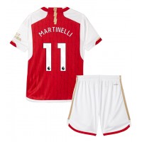 Arsenal Gabriel Martinelli #11 Domaci Dres za djecu 2023-24 Kratak Rukav (+ Kratke hlače)